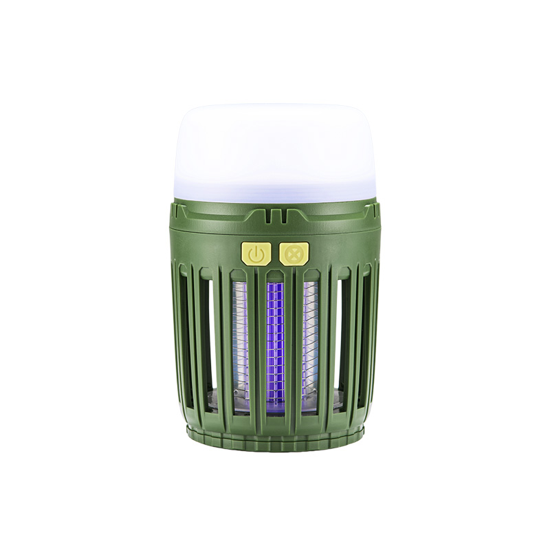 Naturehike kempingové svetlo Star Italian s lapačom hmyzu 210g - zelená